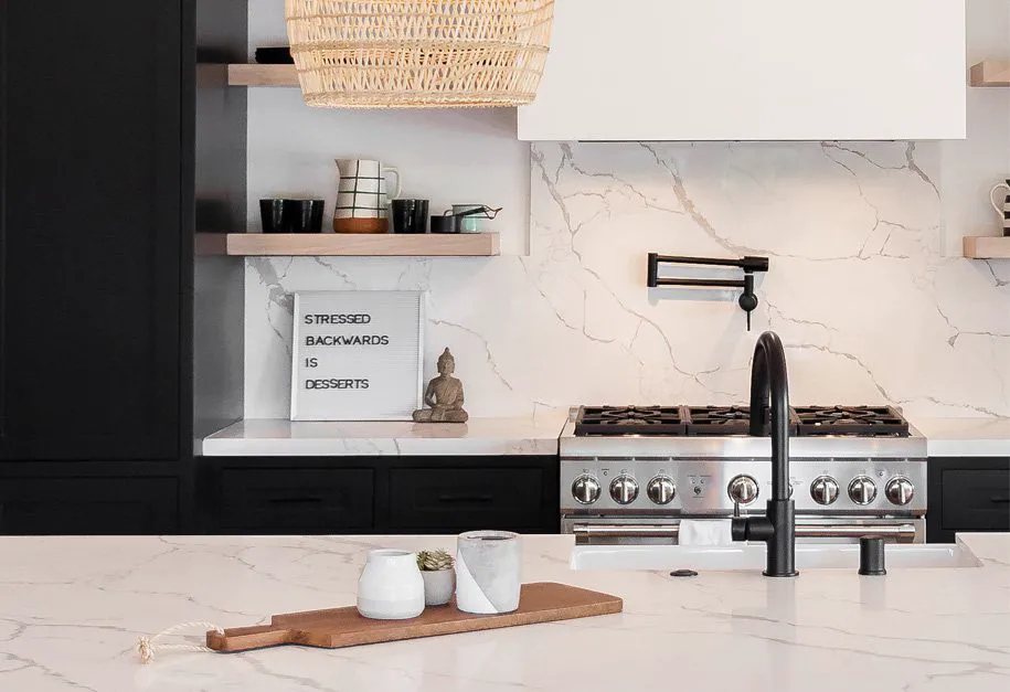 Ad Quartz Back Splash Better